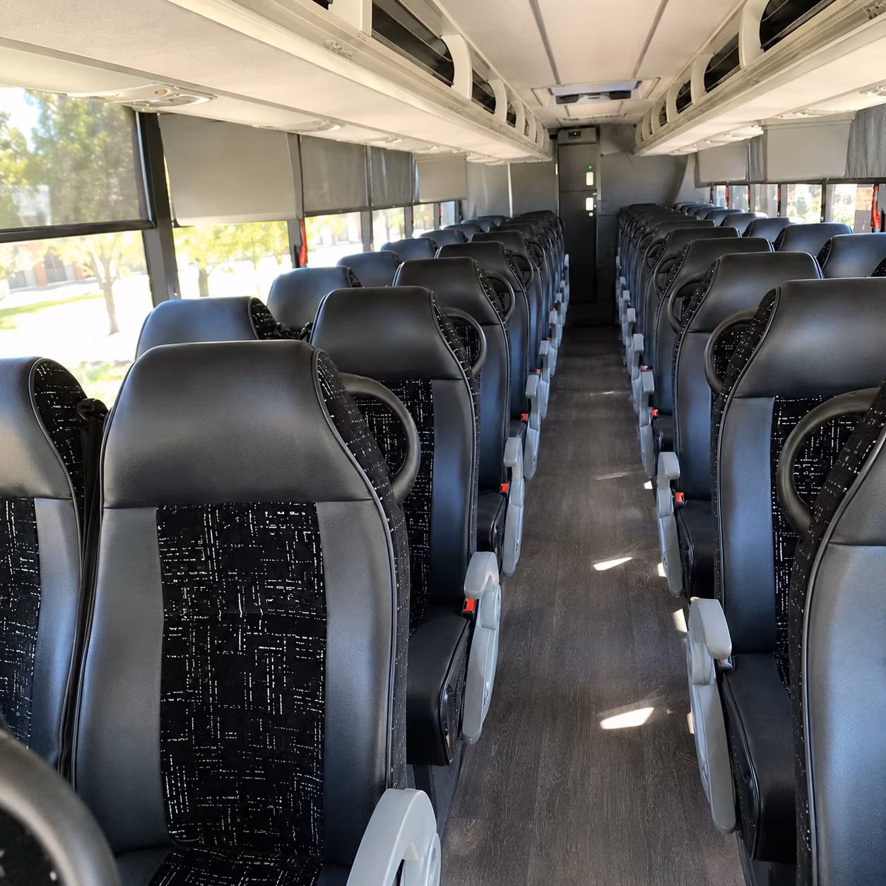 Port St. Lucie Airport Shuttle & Transportation party bus exterior