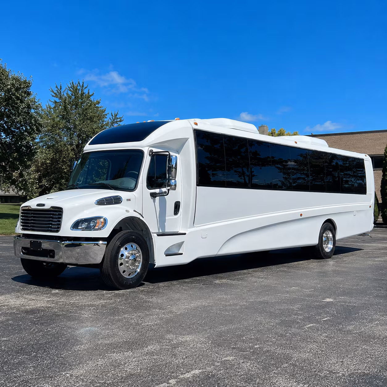 Port St. Lucie Airport Shuttle & Transportation party bus interior