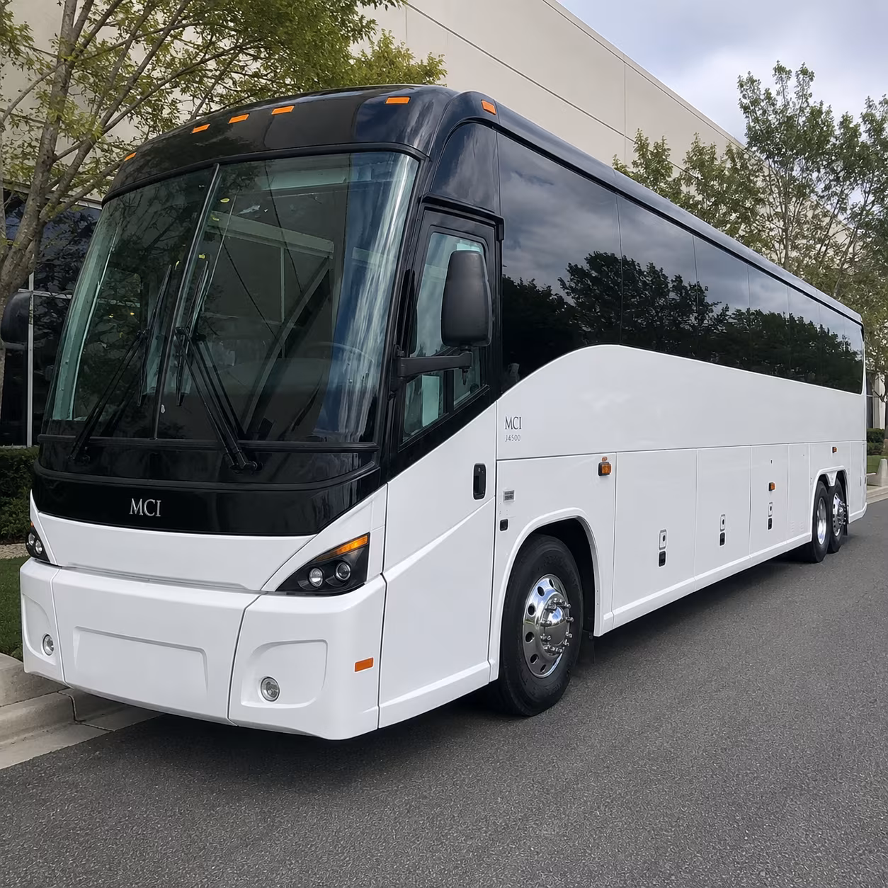 Port St. Lucie Airport Shuttle & Transportation party bus exterior