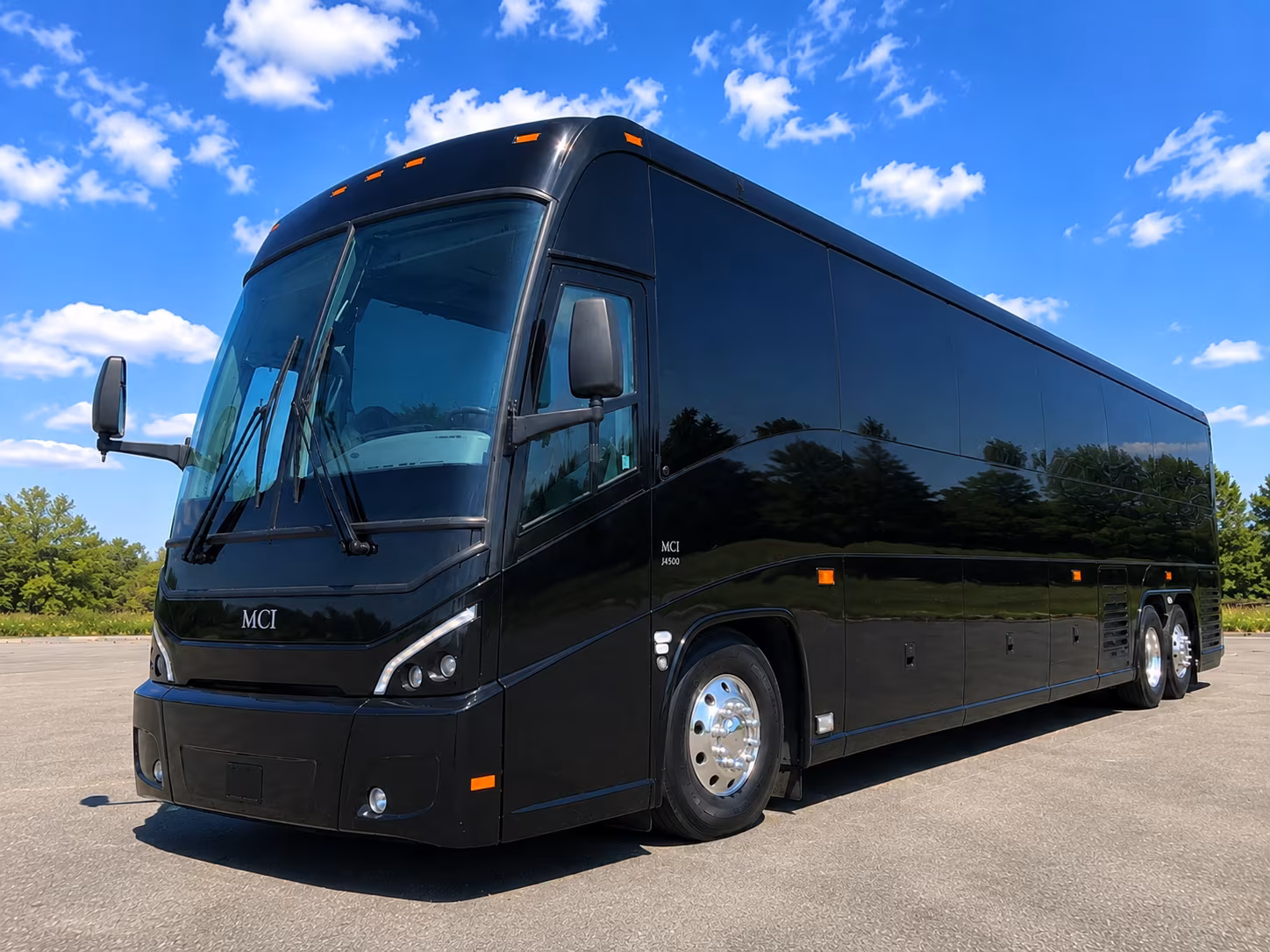 Port St. Lucie Corporate Transportation party bus exterior
