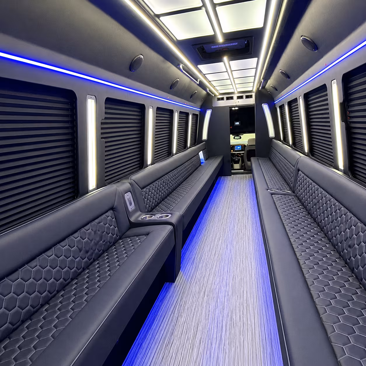 Port St. Lucie Prom & Homecoming Transportation party bus exterior