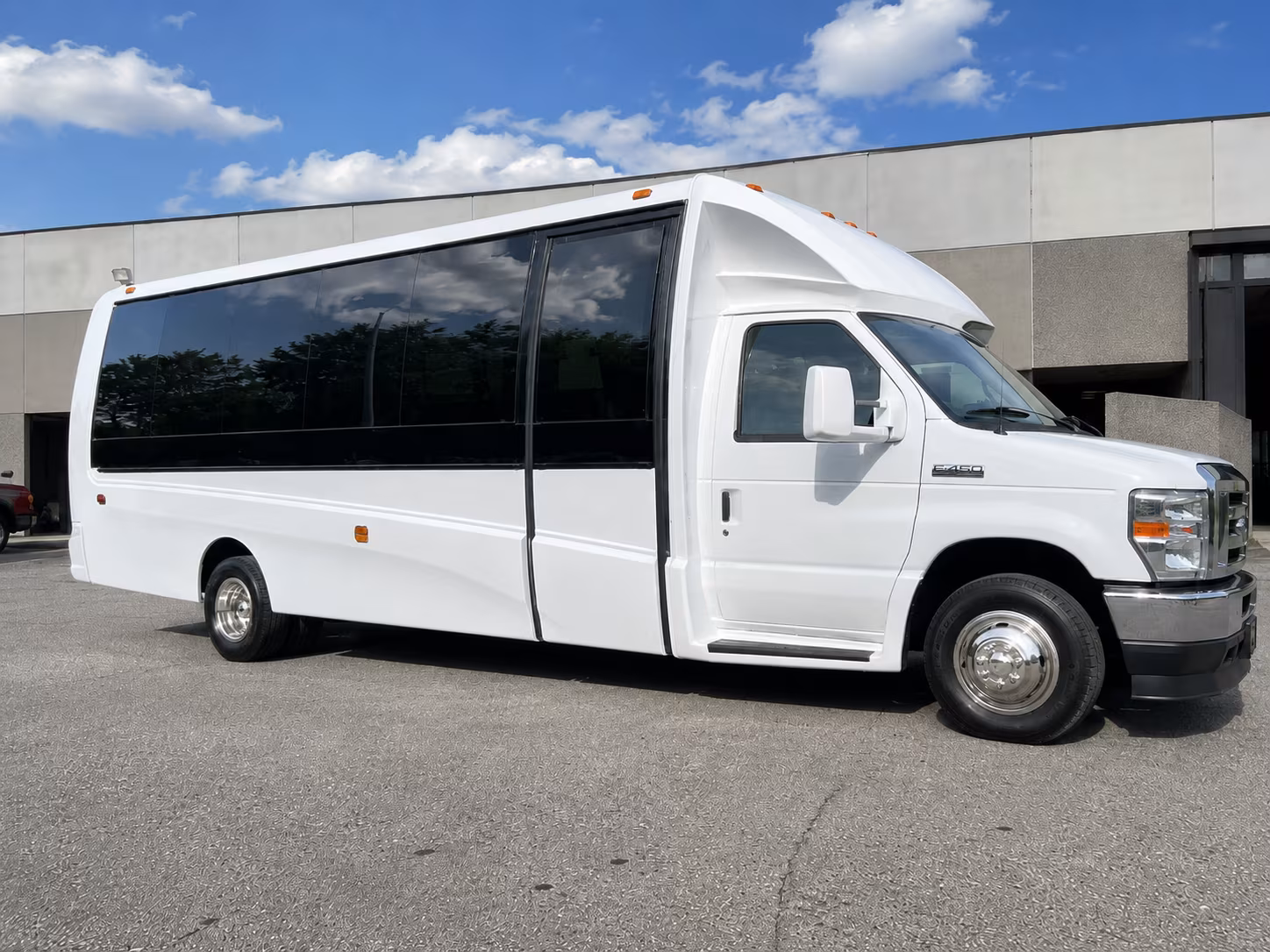 Port St. Lucie School Event Transportation party bus exterior