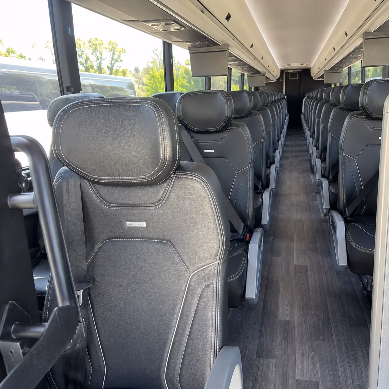 Port St. Lucie School Event Transportation party bus exterior