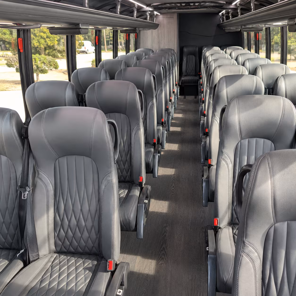 Port St. Lucie School Event Transportation party bus exterior