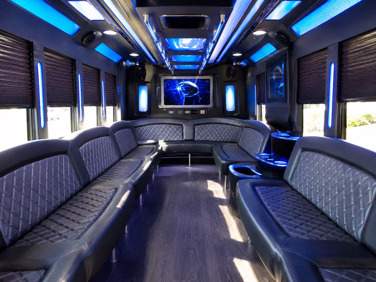 Port St. Lucie Sporting Event Transportation onboard seating
