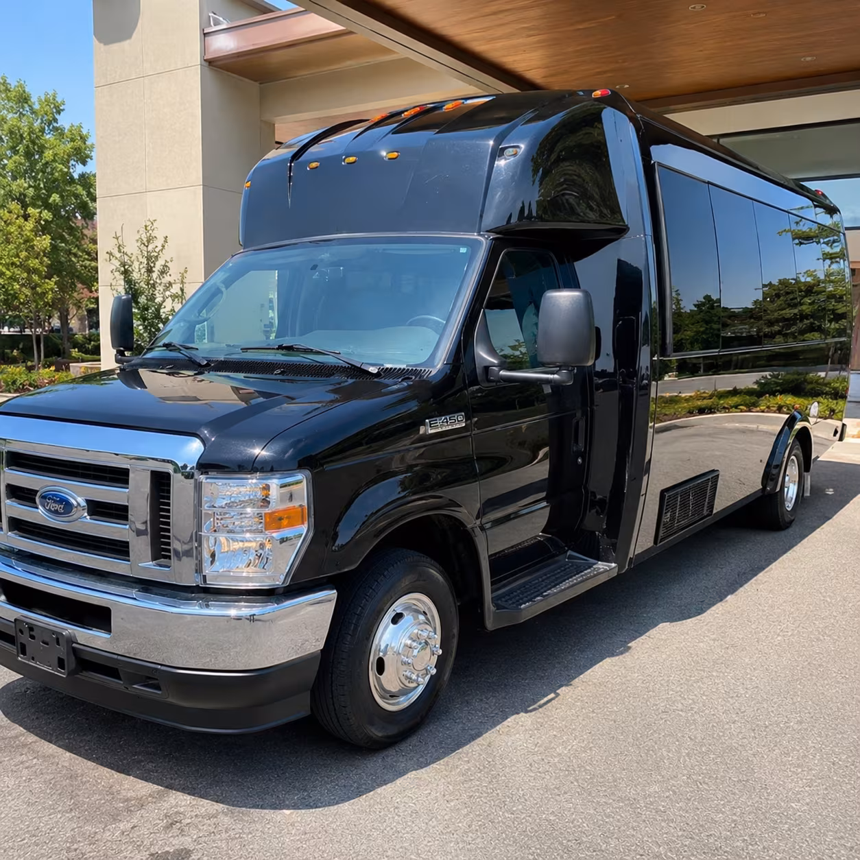 Port St. Lucie Wedding Transportation party bus exterior