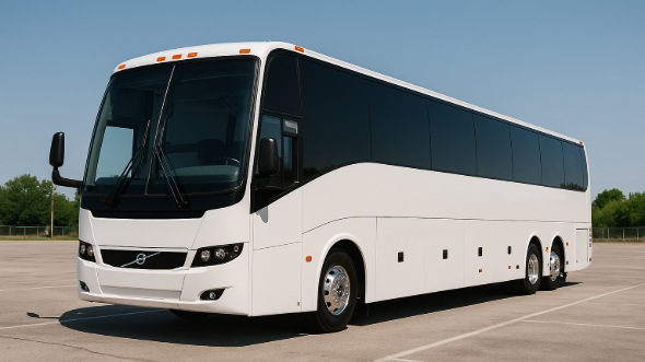Exterior of Charter Bus Company Fort Pierce's 50 Passenger Party Bus in Fort Pierce